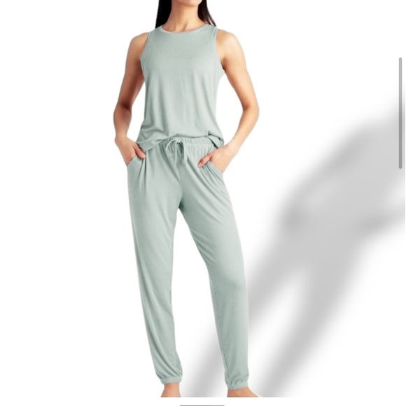 Nicole Miller 3 piece Ribbed Lounge/Pajama Set. Size XXL. NWT. - Picture 3 of 9